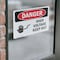 Signmission High Voltage Keep Out Danger Sign, Vinyl Decal, 10in W x 7in L, 2PK OS-2PACK-DS-D-710-L-1345 - alternate 6